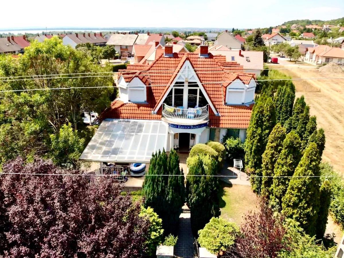 Szent Kristof Panzio Hotel Vonyarcvashegy Eksteriør billede